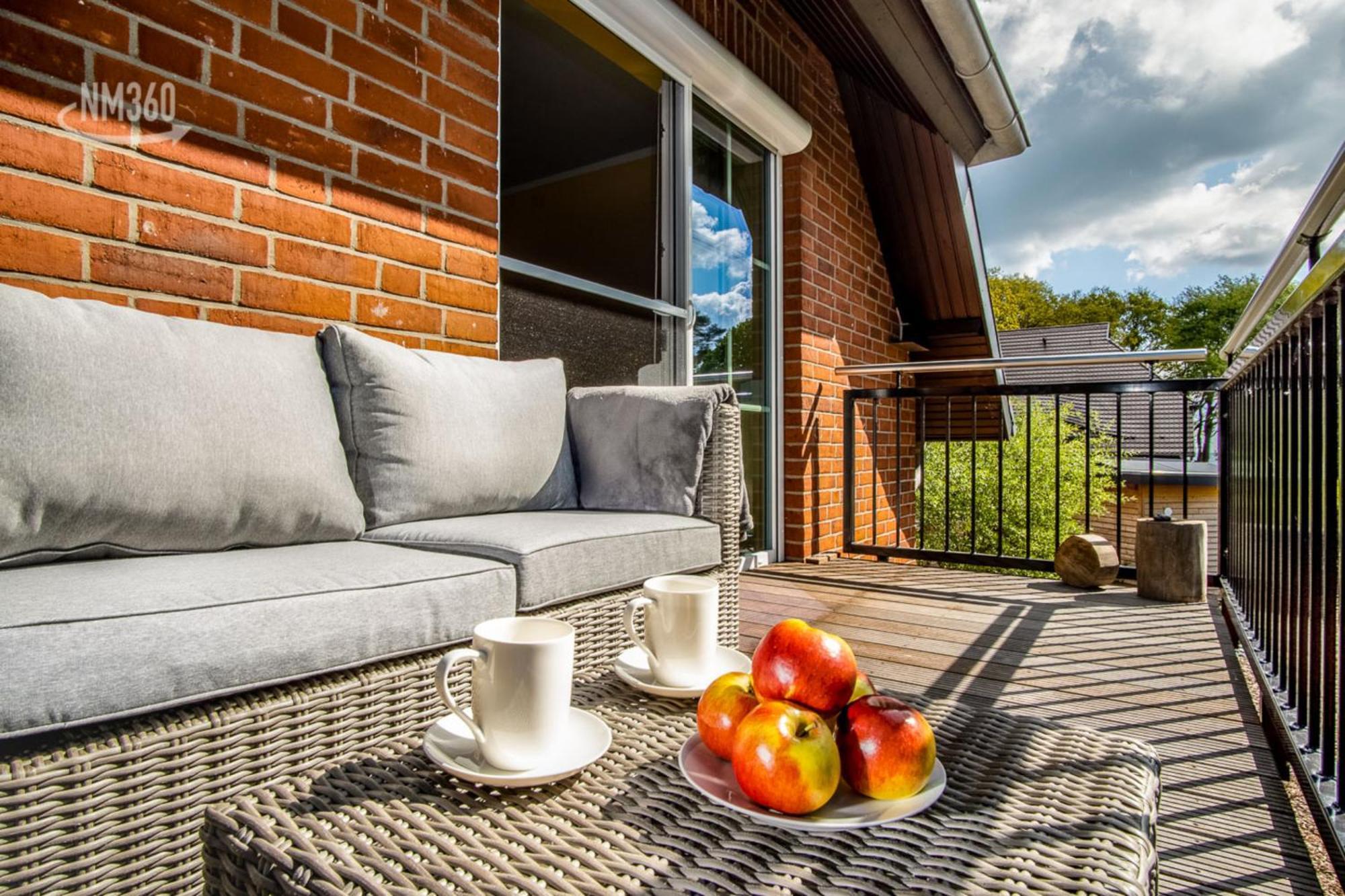 Traumhaftes Appartement Mit Balkon - Odins Blick Wohnung 6 - Mit Privatstrand, Sauna ロープベ エクステリア 写真